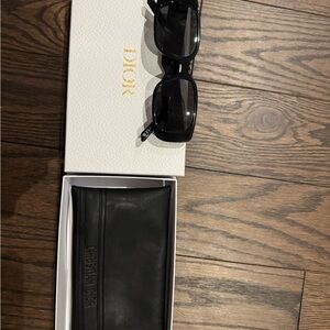Dior Black Sunglasses with Case